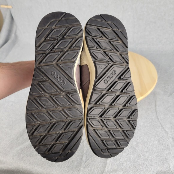 Ecco Solice Yak Leather‎ Goretex Boots Gravity Nubuck Women's 7-7.5 - Picture 8 of 11